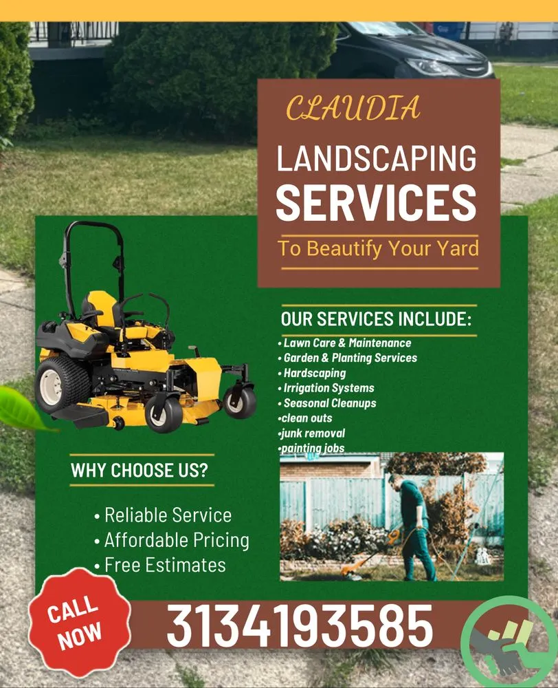 Trusted residential landscaping in Warren, MI by Claudia’s Landscaping