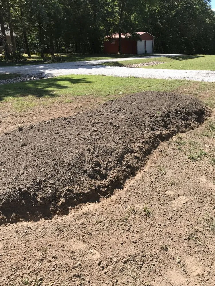 Custom landscape installation in Fair Play, MO by Clay Landscaping