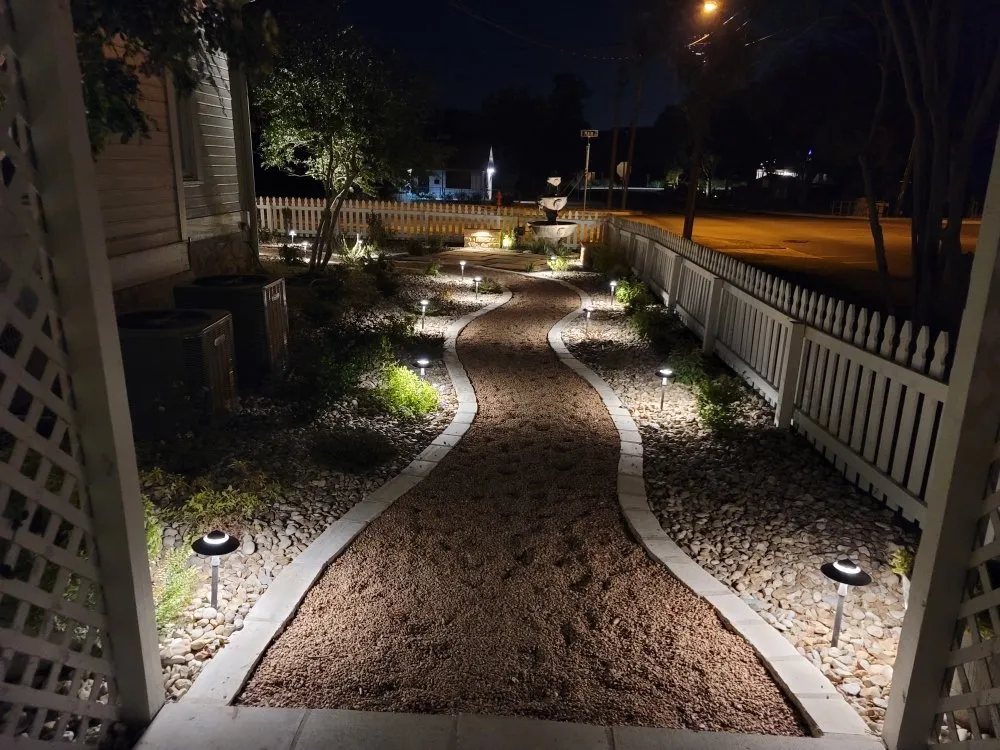 Local landscape installation in Georgetown, TX - Clayman Outdoors