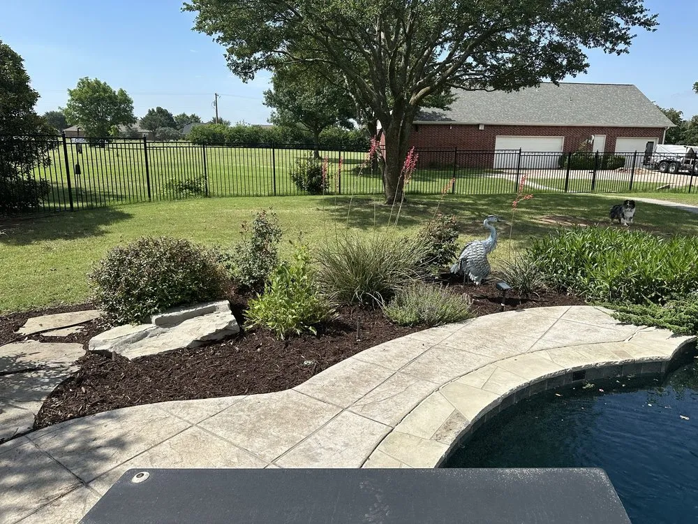 Reliable landscape installation for residential properties in Aubrey, TX by Clay's Clippers Landscape Creations
