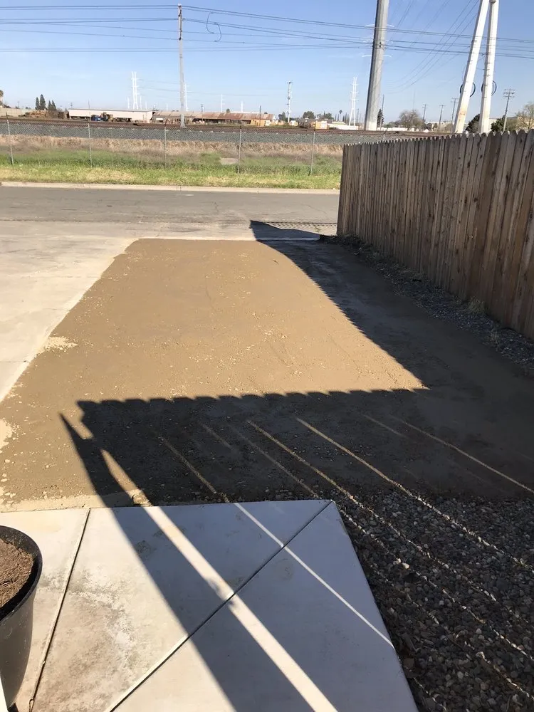 Custom landscape installation in Roseville, CA - Clayton's Bobcat Services