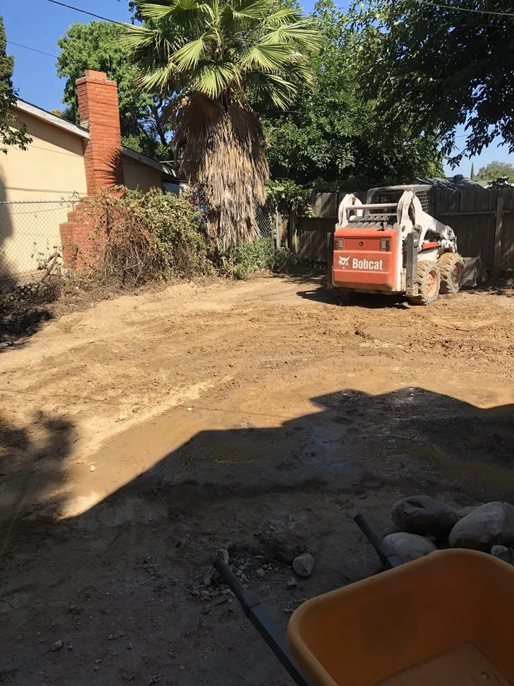 Custom landscape design in Roseville, CA - Clayton's Bobcat Services