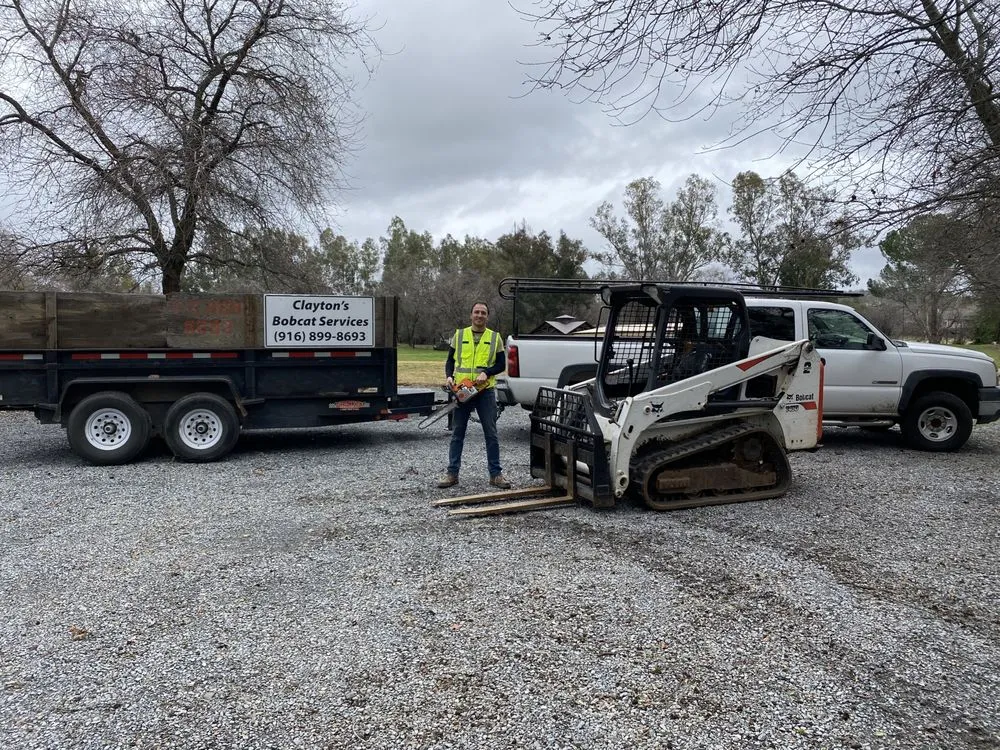 Expert outdoor landscaping experts serving Roseville, CA - Clayton's Bobcat Services