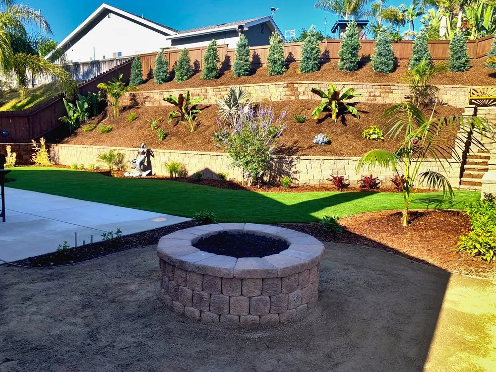 Custom landscape design for residential properties in San Diego, CA by Clayton's Garden Crafters