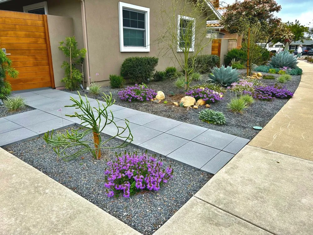 Custom residential landscaping in San Diego, CA by Clayton's Garden Crafters