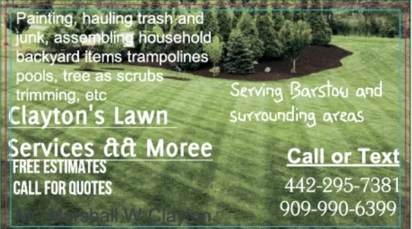 Clayton’s Lawn Service && Moree