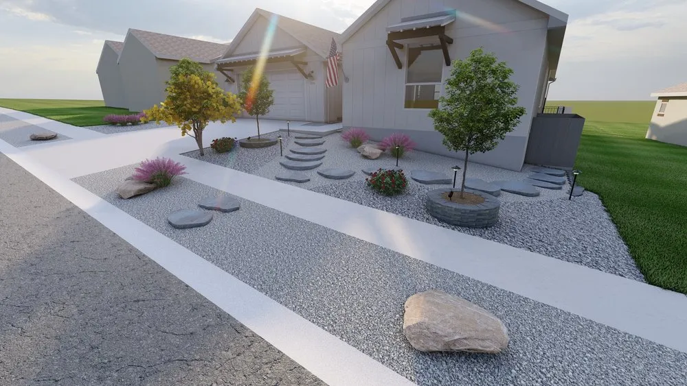 Reliable landscaping services for residential properties in San Marcos, TX by CLC Landscaping