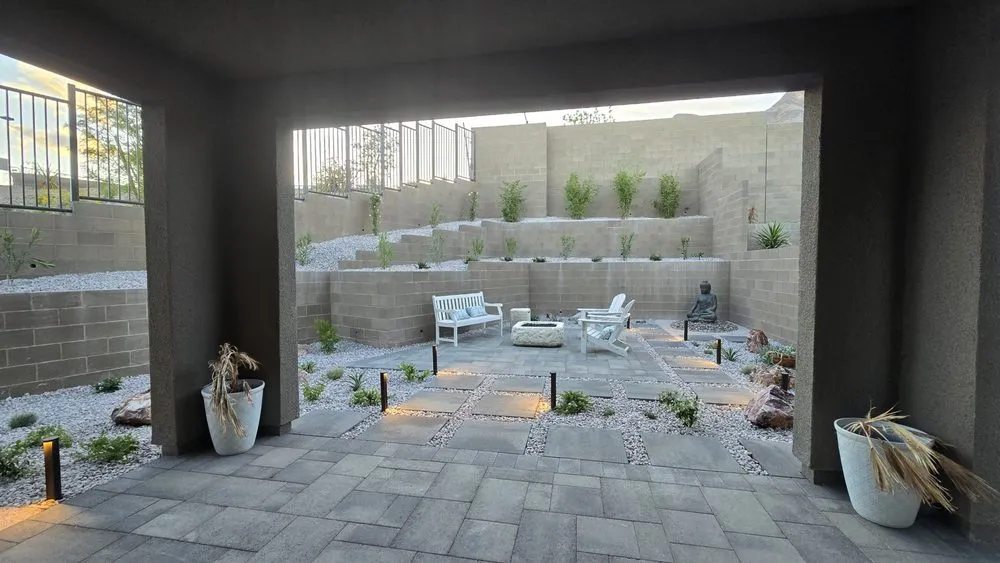 Custom lawn mowing service near you in Las Vegas, NV by Clean & Green Landscape