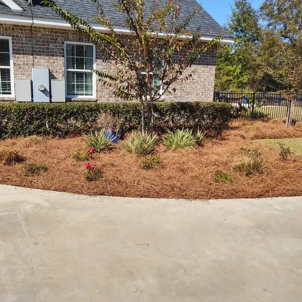 Custom landscape design in Screven, GA by Clean & Green Lawn Service
