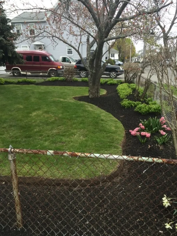 Professional yard maintenance in Saugus, MA by Clean & Green Lawn Services