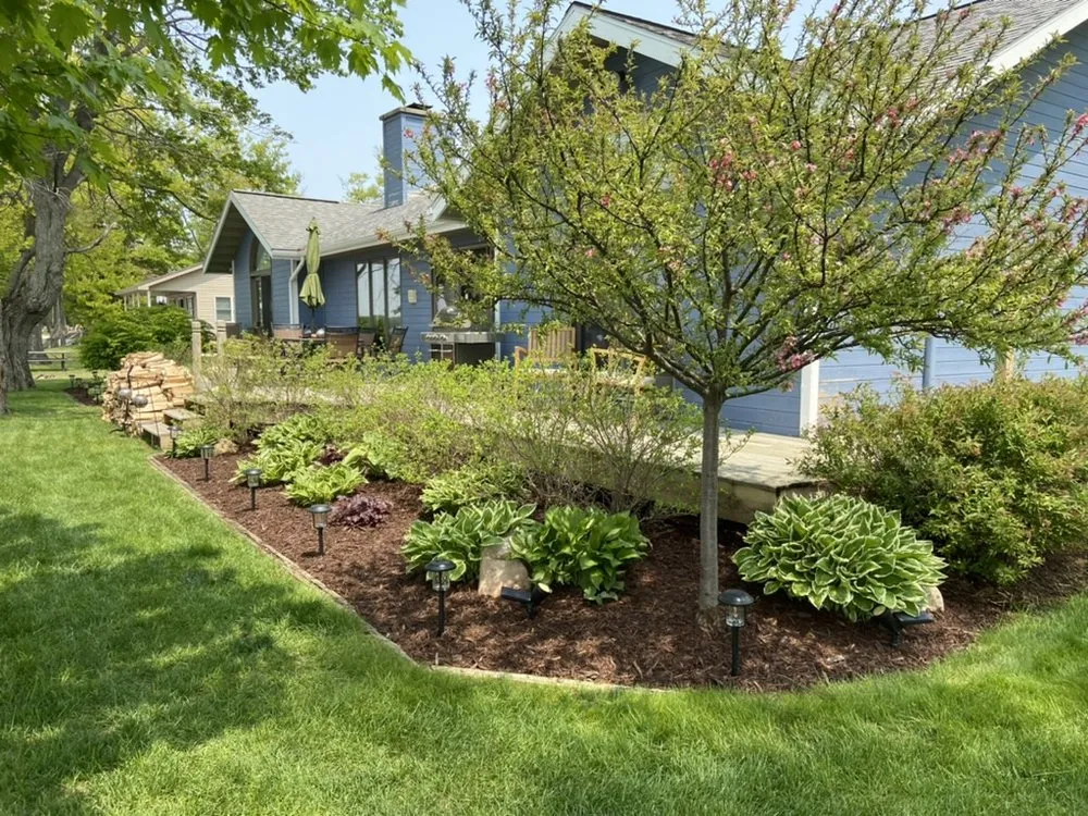Trusted garden landscaping for residential properties across Denton Township, MI - Clean & Green Lawncare