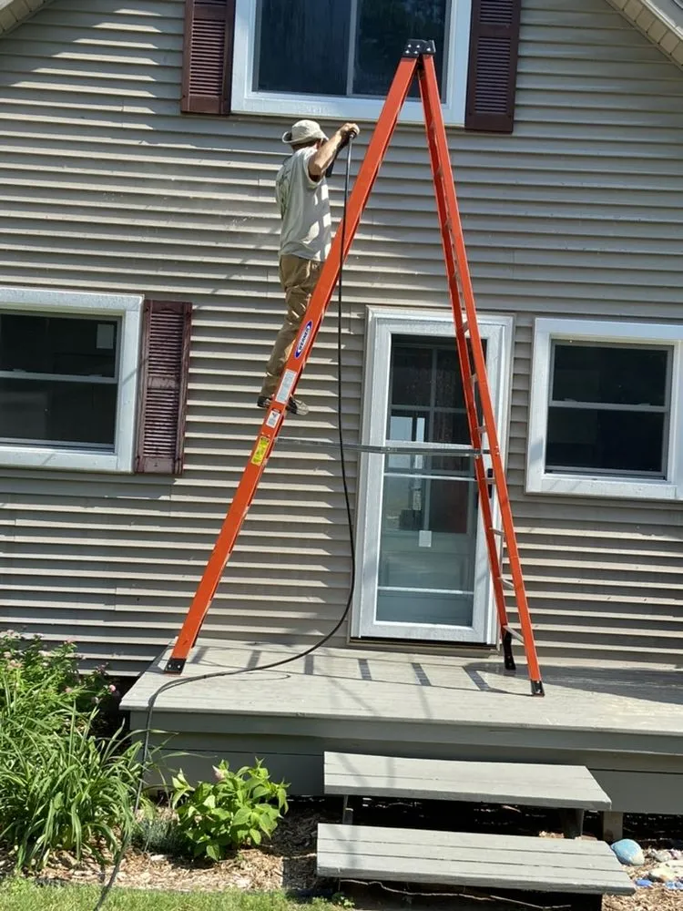 Custom yard maintenance in Denton Township, MI by Clean & Green Lawncare
