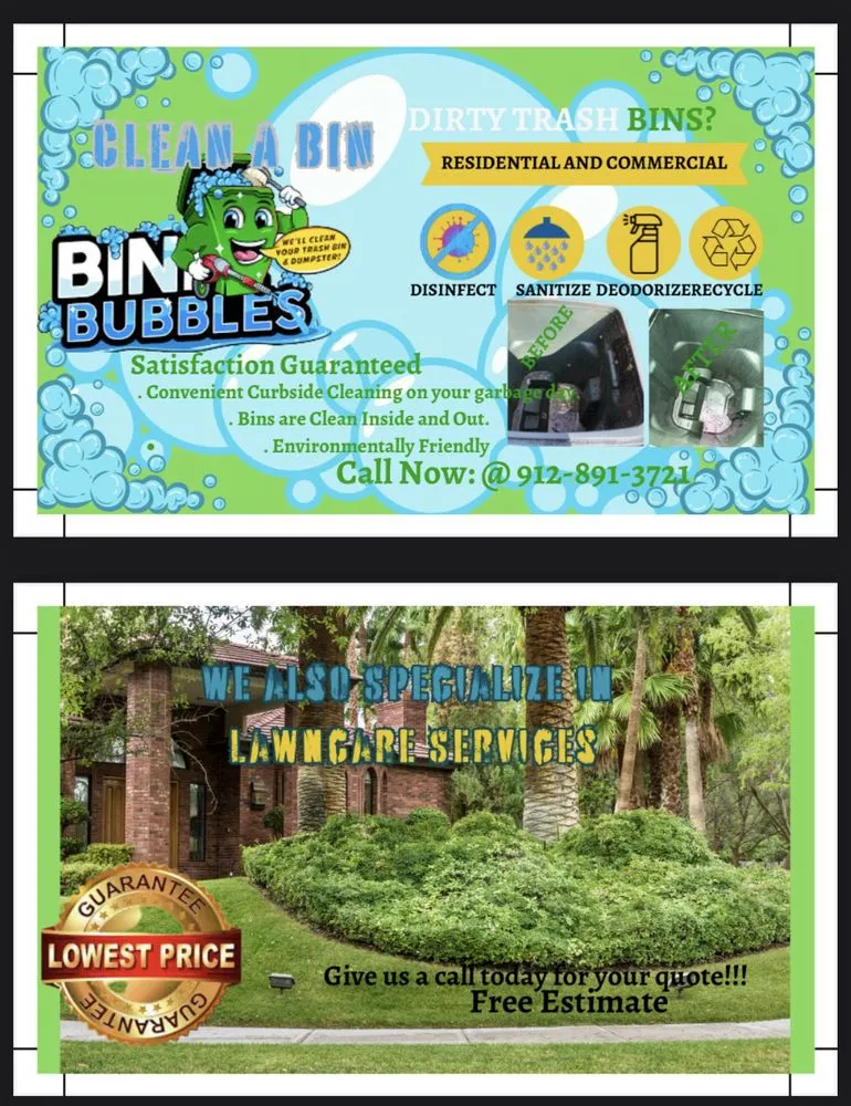 Top-rated lawn care service for residential properties in Savannah, GA by Clean-A-Bin