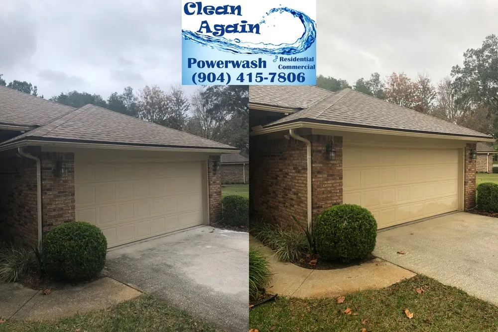 Top-rated lawn care service experts serving Jacksonville, FL - Clean Again Powerwash