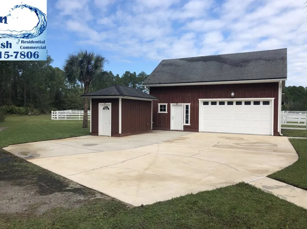 Professional outdoor landscaping in Jacksonville, FL - Clean Again Powerwash