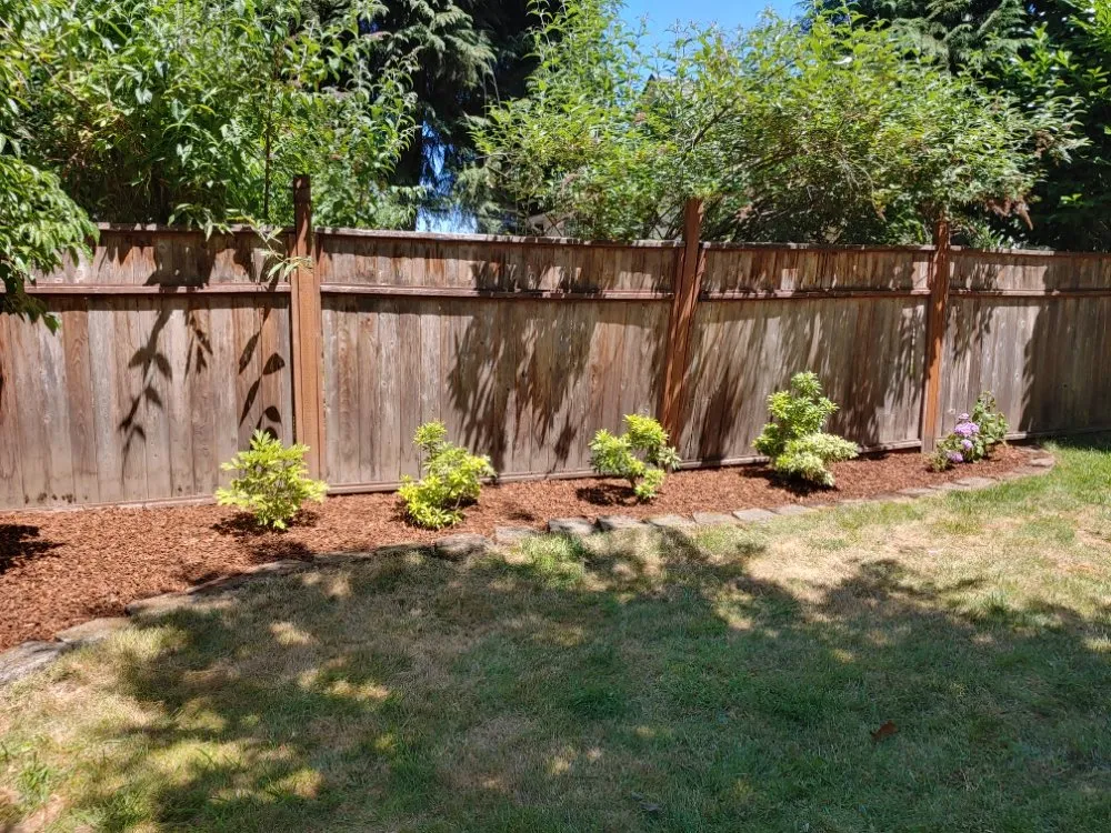 Custom landscape design in Oregon City, OR by Clean Air Lawn Care - Oregon City