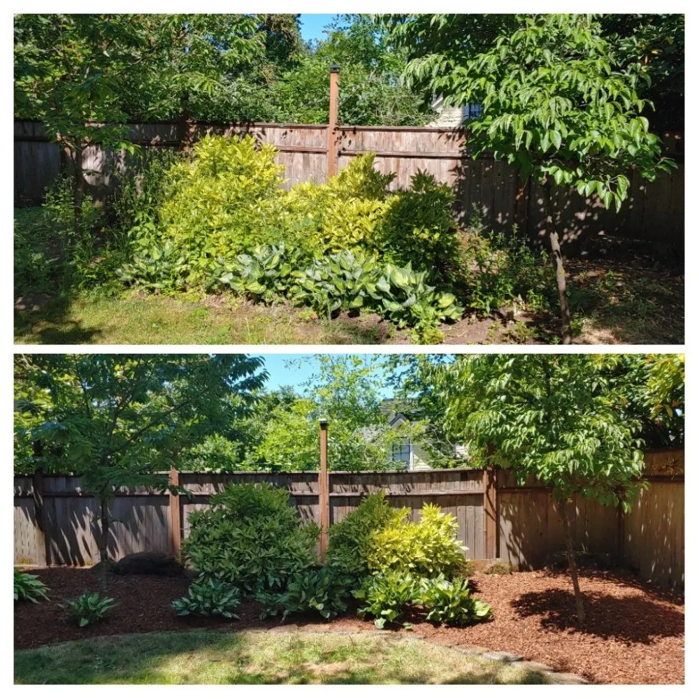 Custom residential landscaping for year-round maintenance in Oregon City, OR by Clean Air Lawn Care - Oregon City