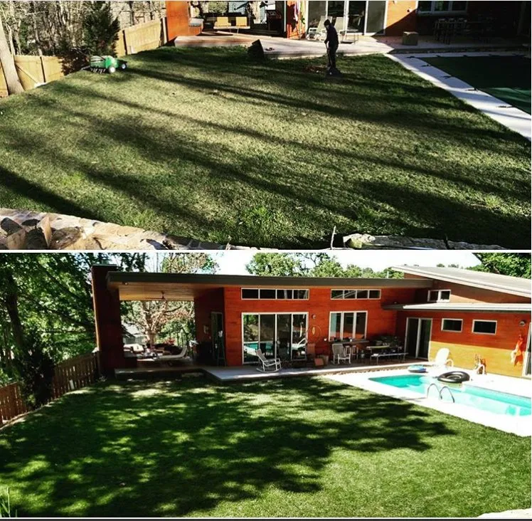 Custom residential landscaping near you in Asheville, NC by Clean Air Lawn Care