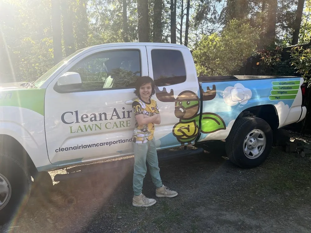 Local lawn mowing service in Portland, OR by Clean Air Lawn Care