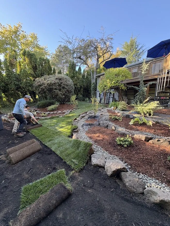 Custom landscaping services in Portland, OR - Clean Air Lawn Care