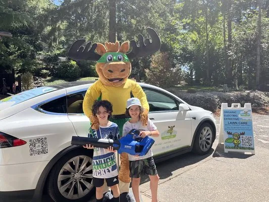 Clean Air Lawn Care Logo