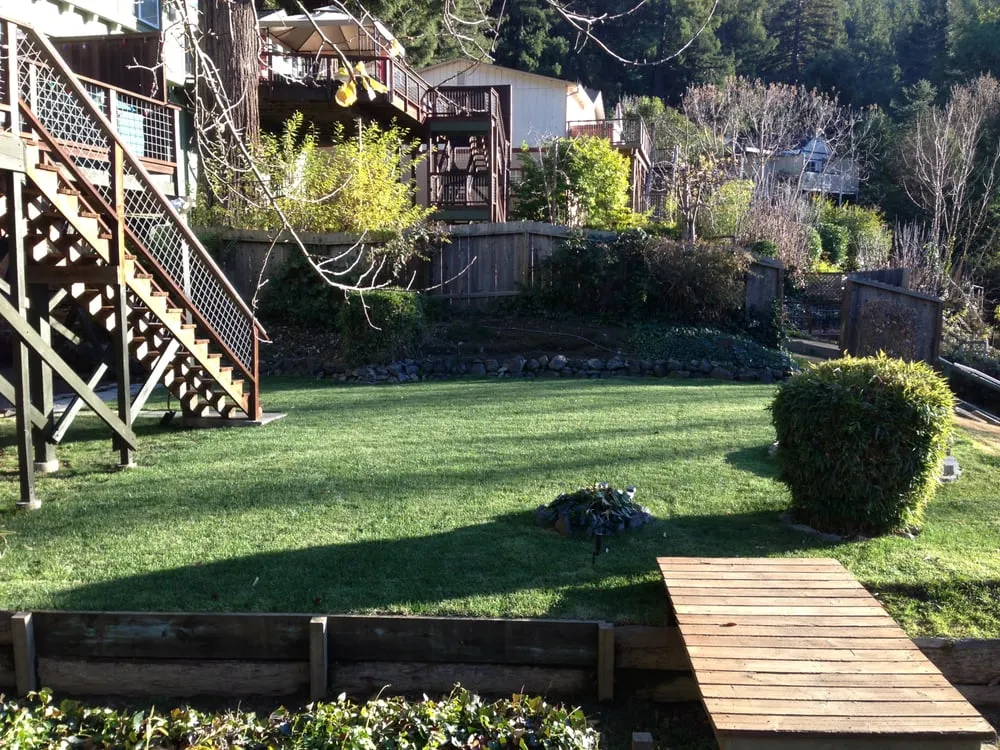 Top-rated landscape design in Forestville, CA by Clean Air Lawn Care Sonoma