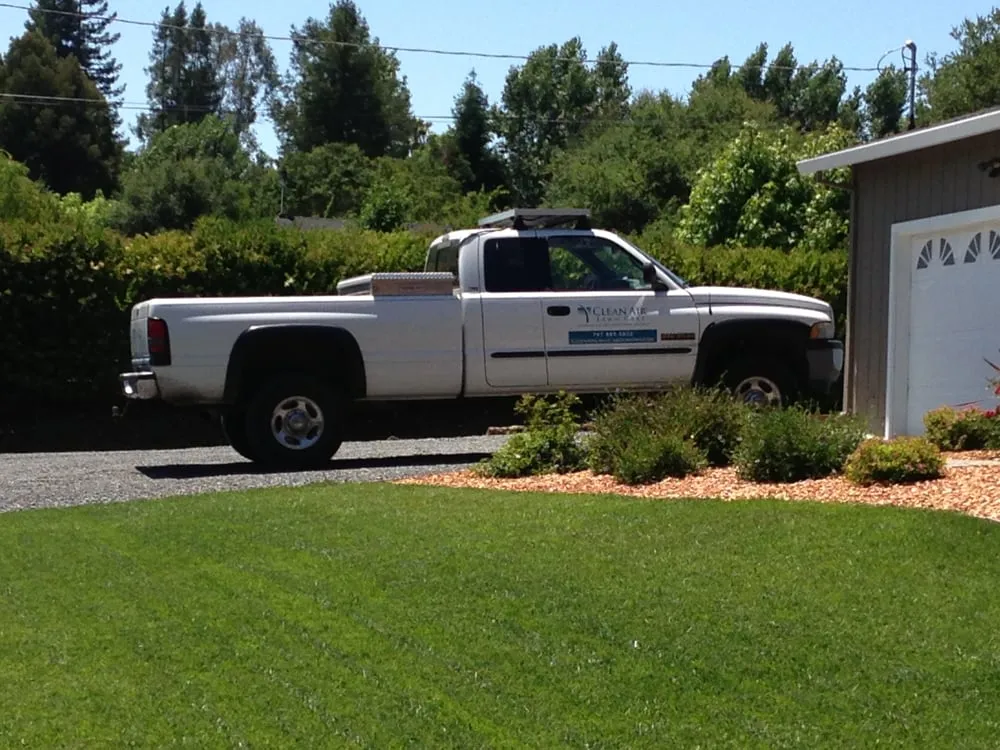 Custom outdoor landscaping in Forestville, CA by Clean Air Lawn Care Sonoma