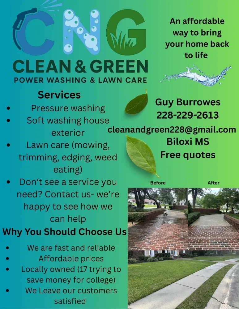 Expert yard maintenance for outdoor upgrades across Biloxi, MS - Clean and Green