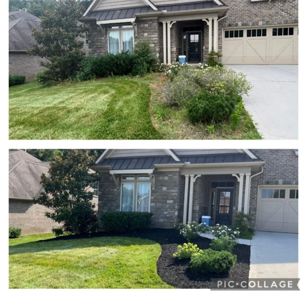 Affordable garden landscaping in Knoxville, TN by Clean and Simple Lawn Care