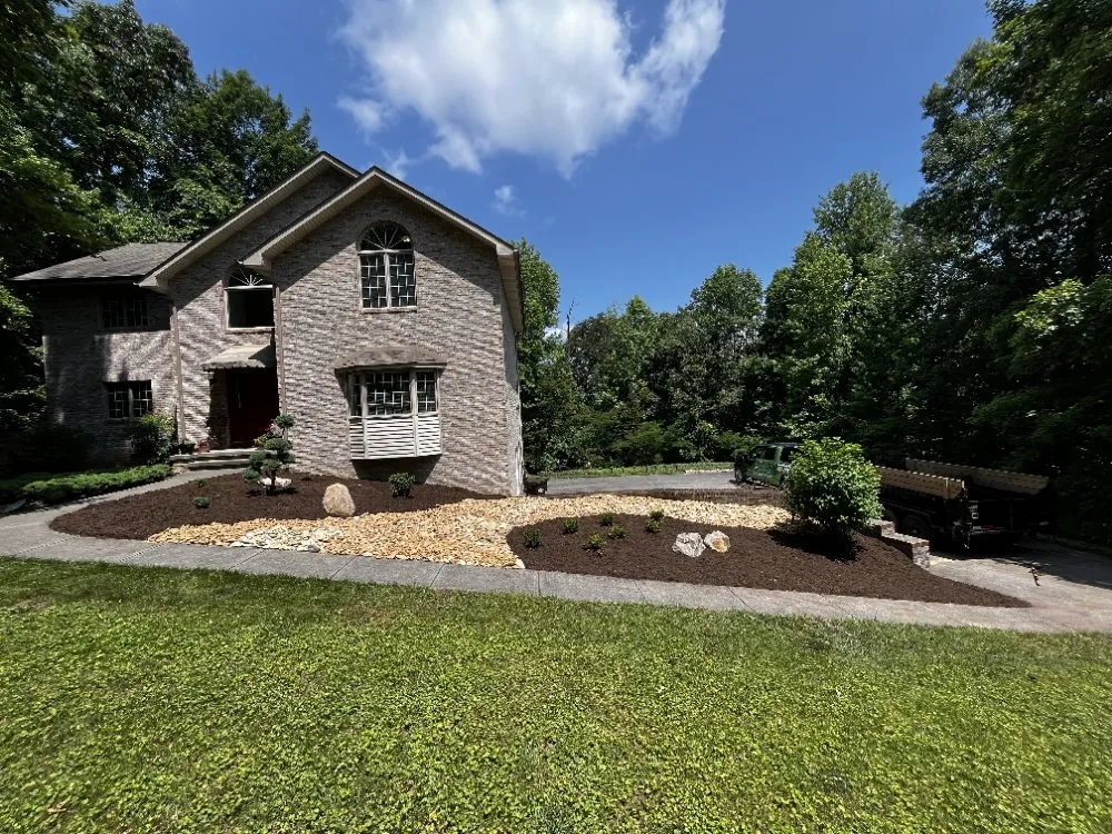 Professional landscape installation in Knoxville, TN - Clean and Simple Lawn Care