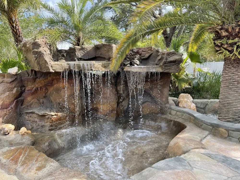 Professional yard cleanup service with custom design in Fort Worth, TX by Clean Cut Brothers