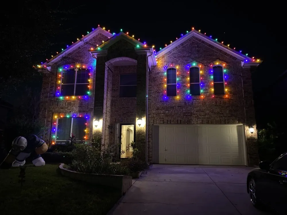 Custom landscape installation in Fort Worth, TX by Clean Cut Brothers