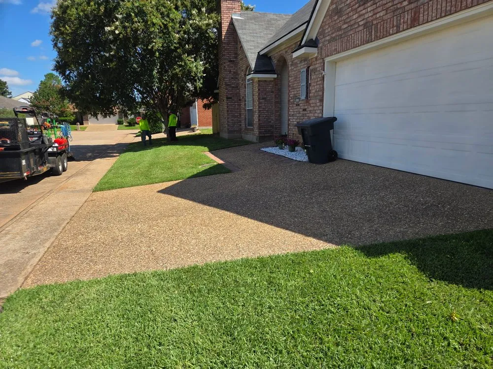 Affordable landscape installation for beautiful yards in Shreveport, LA by Clean Cut Exteriors