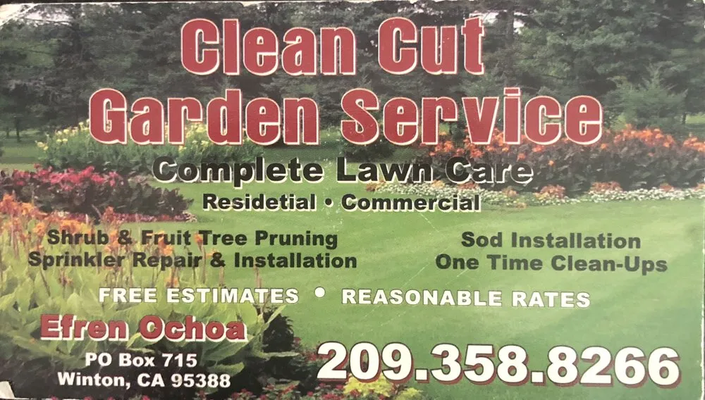 Local residential landscaping in Merced, CA - Clean Cut Garden Service