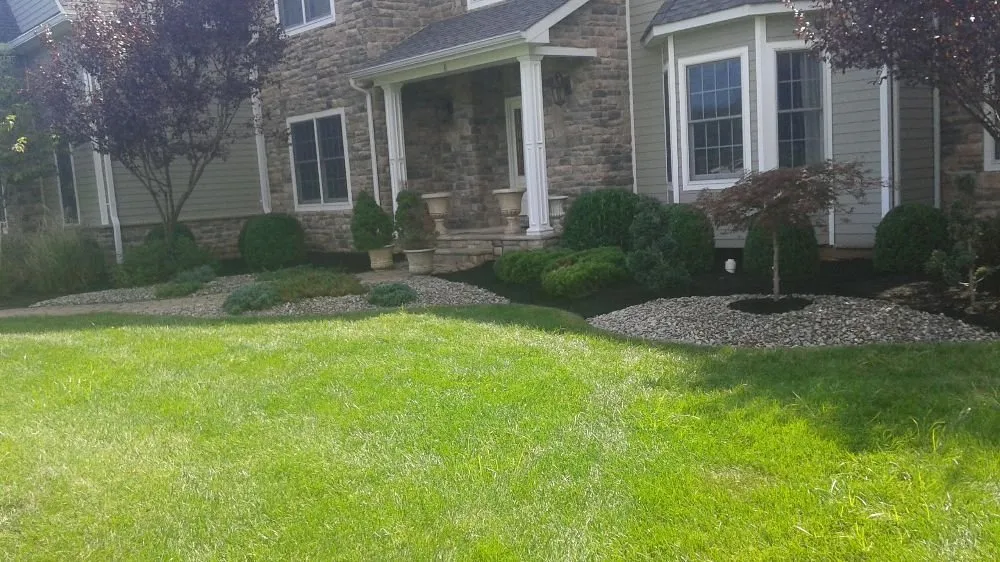 Professional residential landscaping in Bridgewater, NJ by Clean Cut Landscape Services