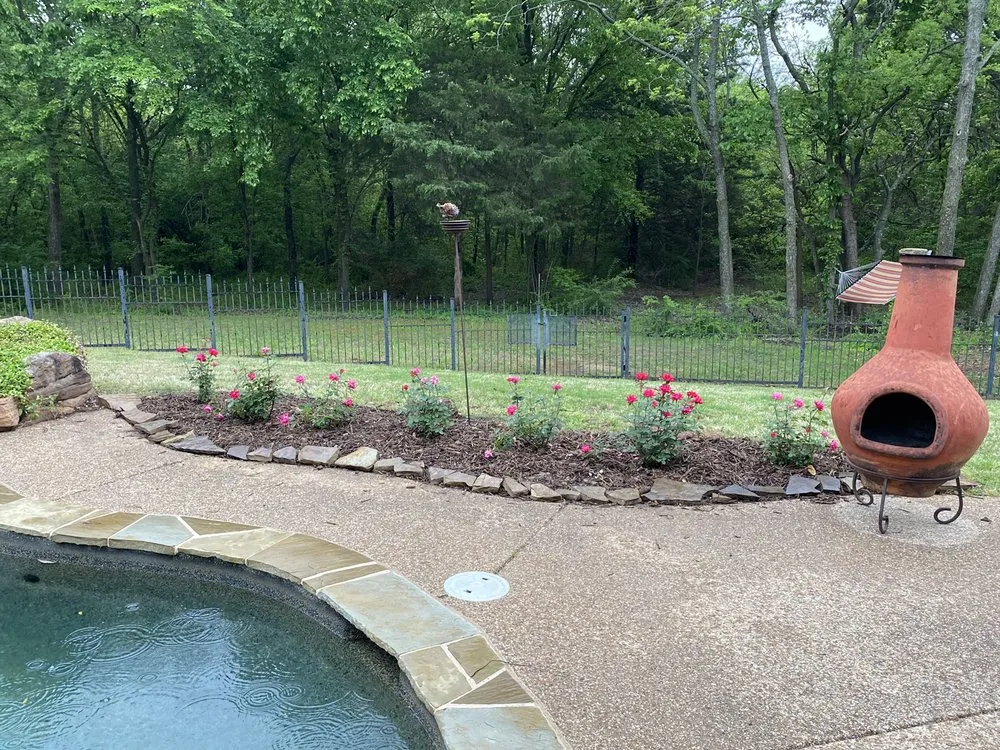 Affordable outdoor landscaping in Denton, TX by Clean Cut Landscaping