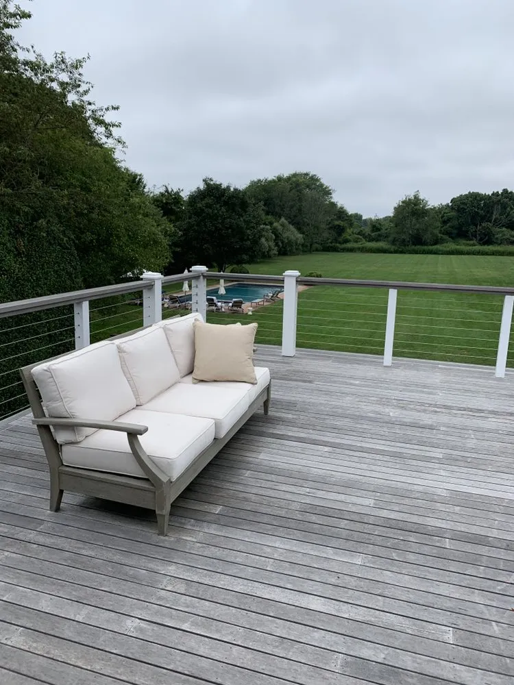 Professional yard maintenance in Middle Island, NY by Clean Cut Landscaping