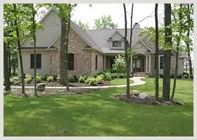 Local garden landscaping with custom design across Muncie, IN - Clean-Cut Lawn & Landscape