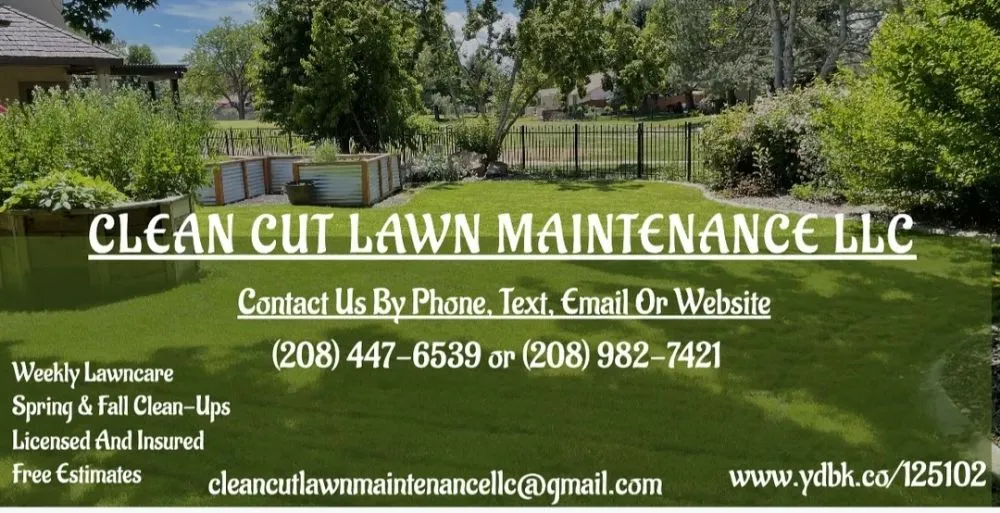 Trusted lawn mowing service in Boise, ID by Clean Cut Lawn Maintenance