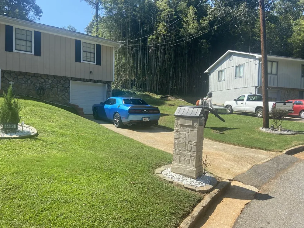 Professional landscape installation in Decatur, GA - Clean Cut Lawncare By AD