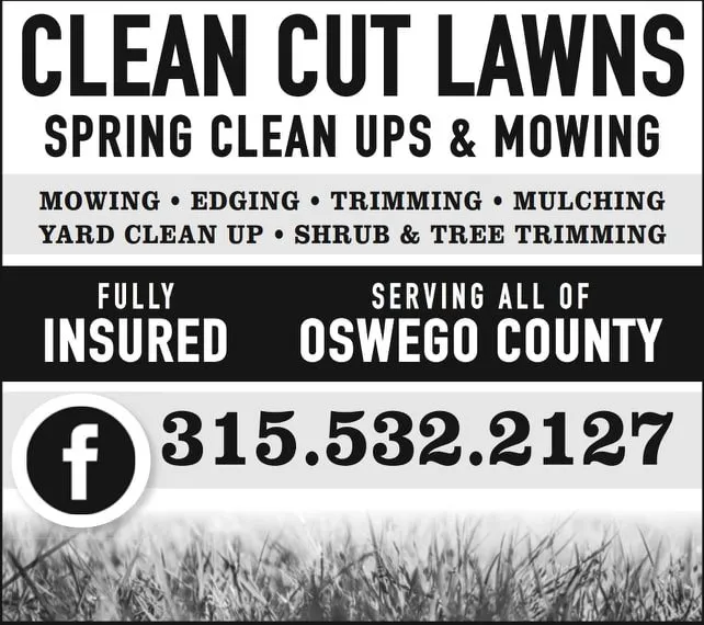 Local residential landscaping in Oswego, NY by Clean Cut Lawns & Snowplowing