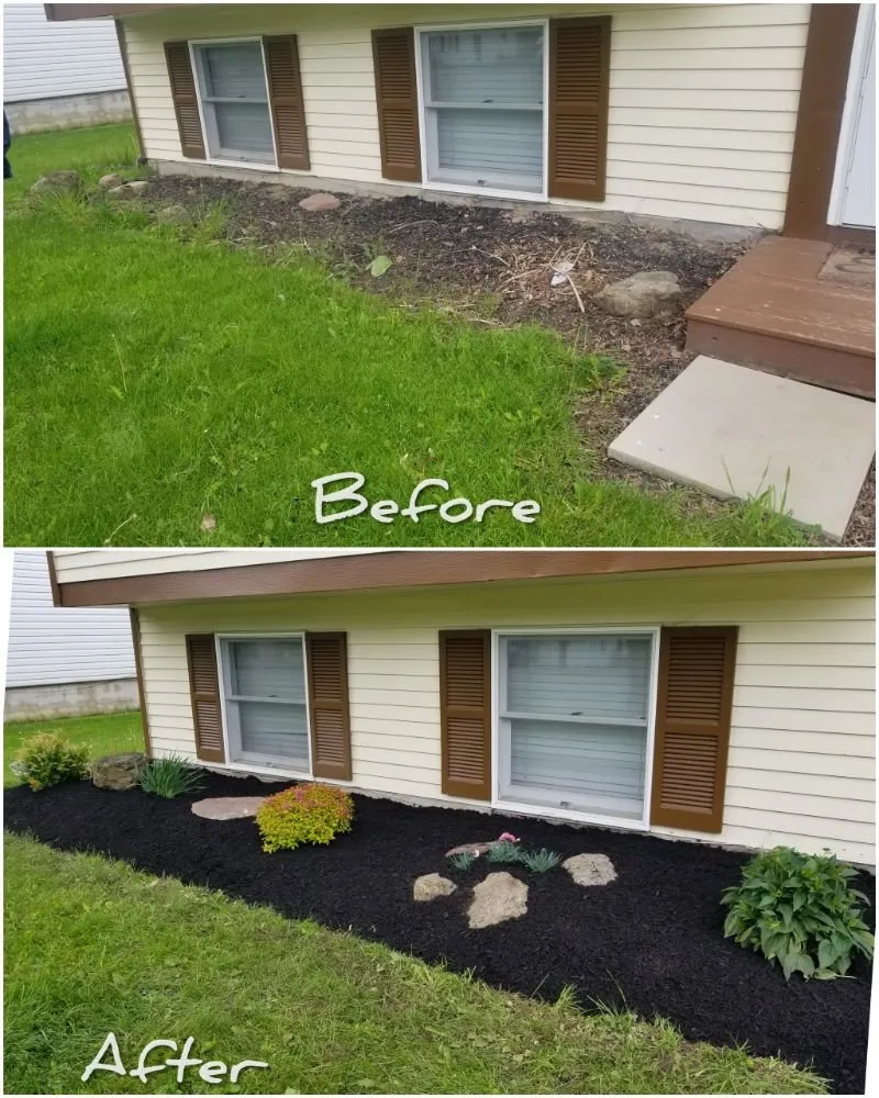 Custom yard cleanup service in Oswego, NY by Clean Cut Lawns & Snowplowing