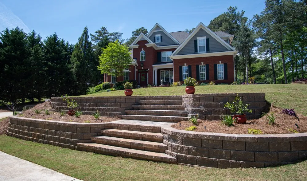 Custom garden landscaping for year-round maintenance in Carrollton, GA by Clean Cut Lawns And Landscaping