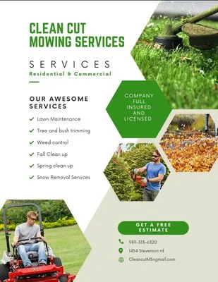 Clean Cut Mowing Services