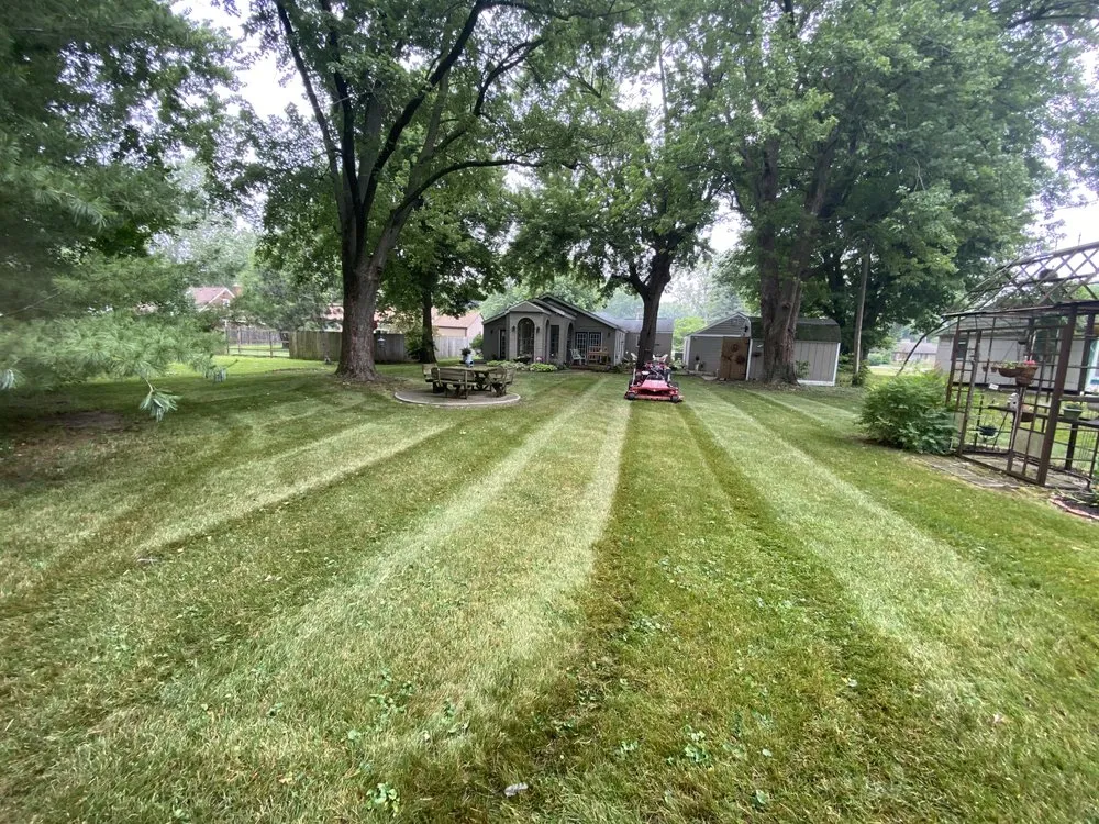 Custom residential landscaping with custom design across Country Club Heights, IN - Clean Cut Property Maintenance