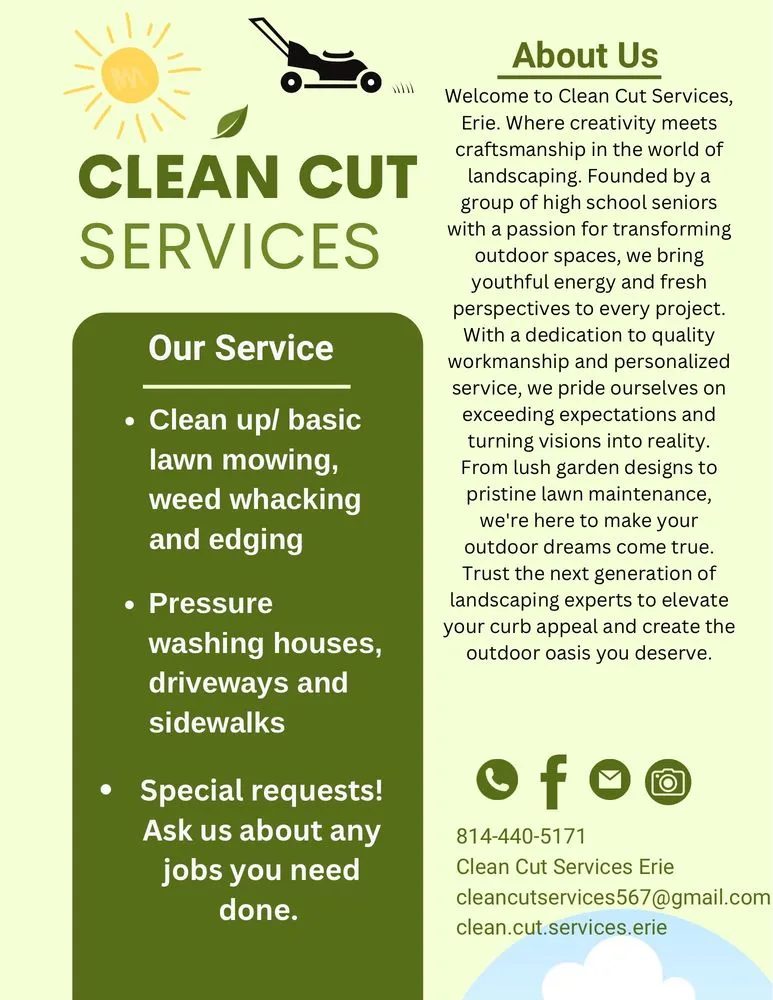 Affordable landscape design in Erie, PA - Clean Cut Services Erie
