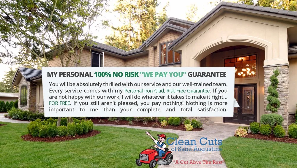 Custom residential landscaping in St Augustine, FL by Clean Cuts of Saint Augustine