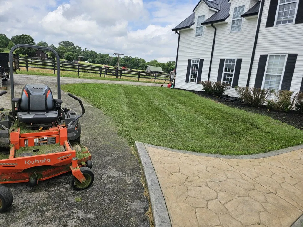 Trusted landscape installation with custom design in Columbia, TN by Clean Cutter Lawncare