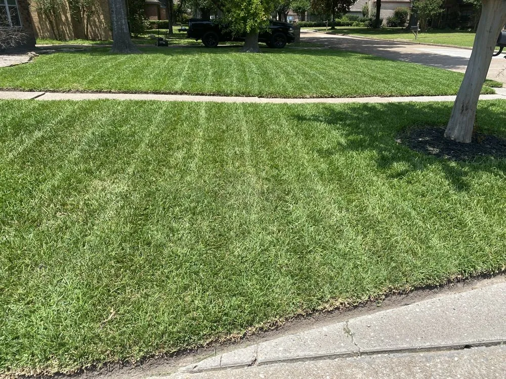 Expert garden landscaping in The Woodlands, TX by Clean Edge And Cutz