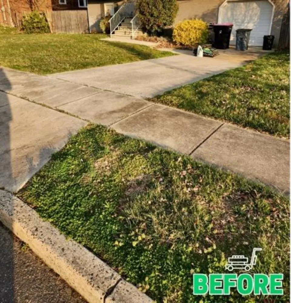 Custom lawn mowing service for homes in Woodbury, NJ by Clean Edge Lawn Solutions